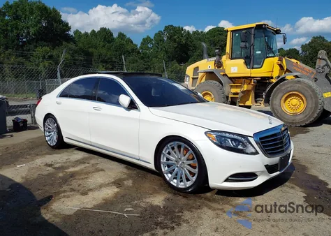 2016 Mercedes-Benz S 550 4Matic from USA, damaged, VIN WDDUG8FB6GA255136